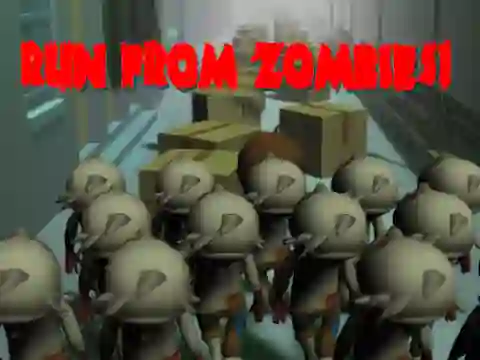 Игра Run from Zombies! онлајн