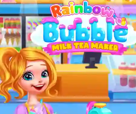 Игра Rainbow Bubble Milk Tea Maker онлајн