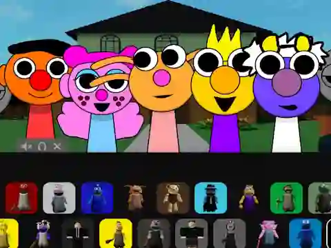 Игра Sprunki Puppet онлајн