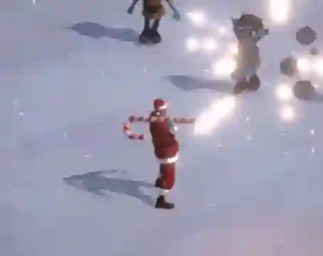 Игра Santa With Cannon онлајн