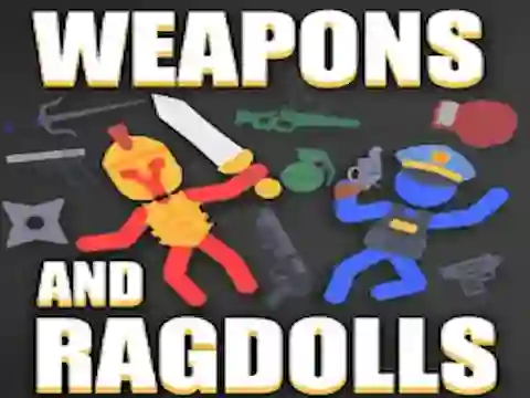 Игра Weapons and Ragdolls онлајн