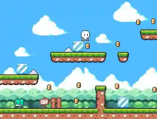 Игра Snowman Adventure онлајн