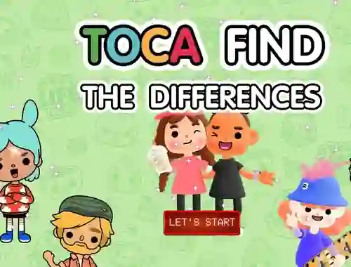 Игра Toca Find The Differences онлајн