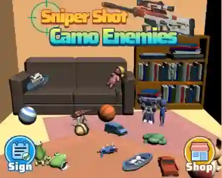 Игра Sniper Shot Camo Enemies онлајн