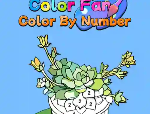 Игра Color Fan Color By Number онлајн