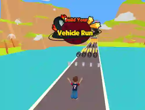 Игра Build Your Vehicle Run онлајн
