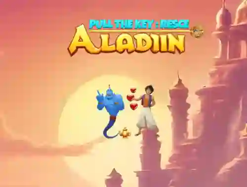 Игра Pull The Key Rescue Aladin онлајн