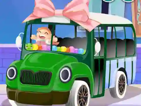Игра Decor: School Bus онлајн