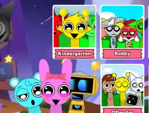 Игра Incredibox Party Frozen Sprunki Beat онлајн