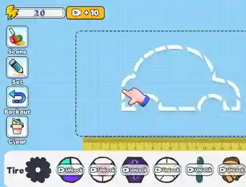 Игра Draw Your Car онлајн