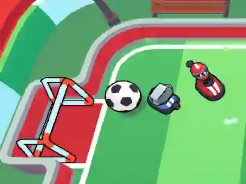 Игра Bumper Cars Soccer онлајн