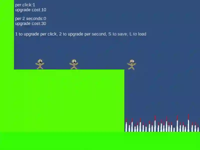 Игра Push People Off a Cliff Clicker онлајн