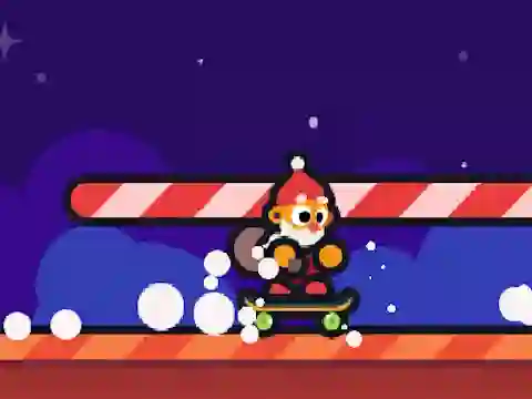 Игра Kickflip Santa онлајн