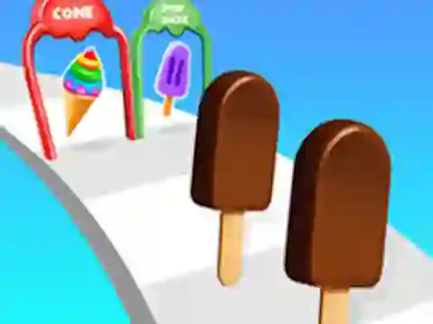 Игра Ice Cream Stack Runner онлајн
