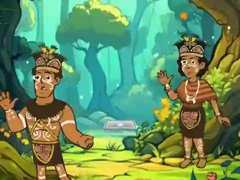 Игра Tribes Reach The Hut онлајн