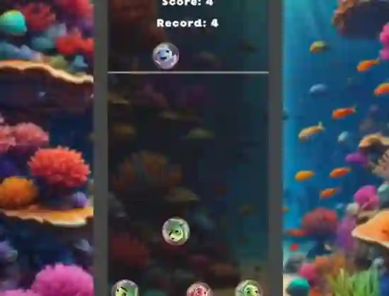 Игра Merge Fish In 2048! онлајн