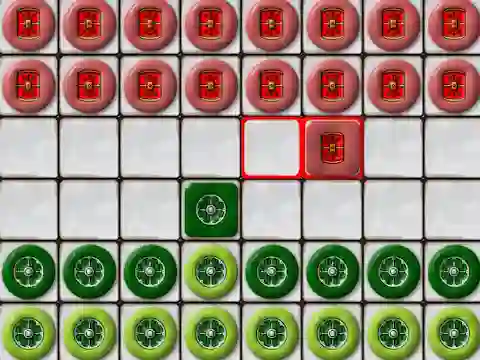 Игра Ludus: Roman checkers онлајн