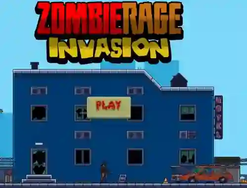 Игра Zombie Rage Invasion онлајн