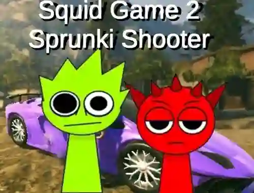 Игра Squid Game 2 Sprunki Shooter онлајн