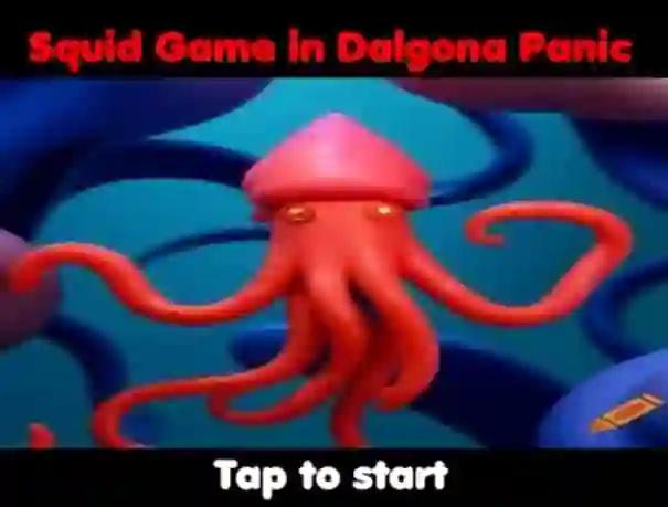 Игра Squid Game In Dalgona Panic онлајн