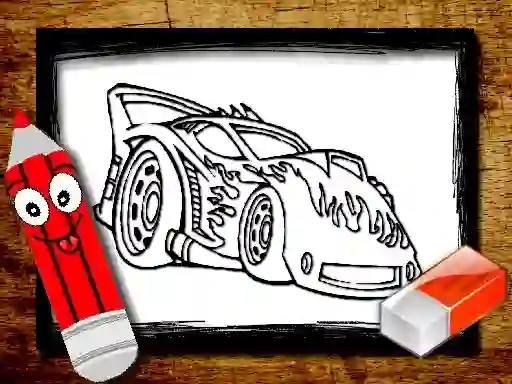 Игра Back To School Car Coloring Book онлајн