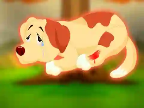 Игра Help to the Injured Pet Dog онлајн