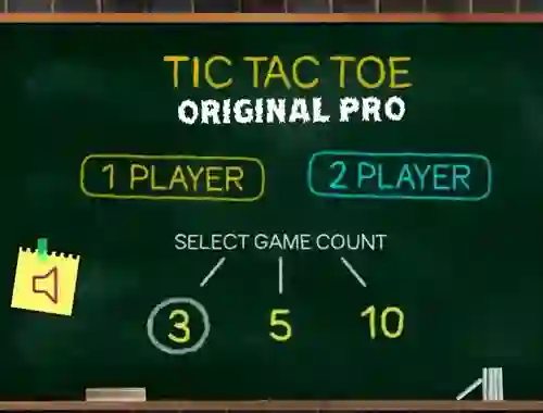 Игра Tic Tac Toe Original Pro онлајн