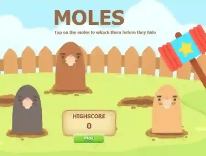 Игра Moles онлајн