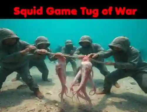 Игра Squid Game Tug Of War онлајн