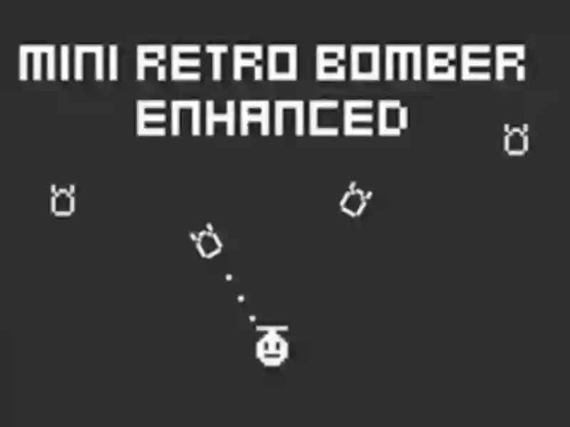 Игра Mini Retro Bomber Enhanced онлајн