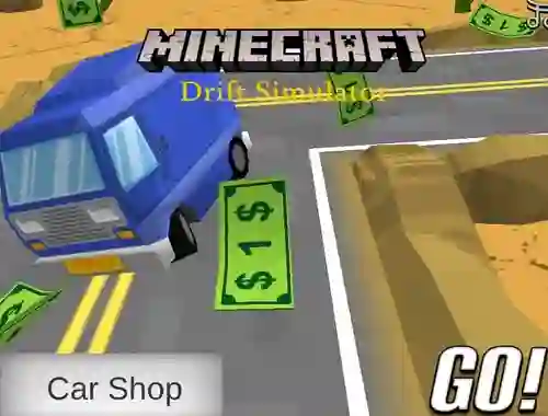 Игра Minecraft Drift Simulator онлајн