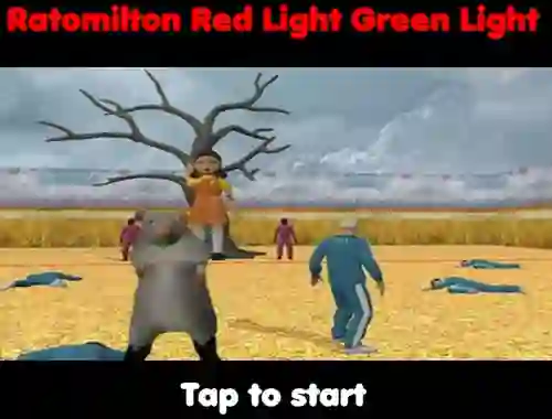 Игра Ratomilton Red Light Green Light онлајн