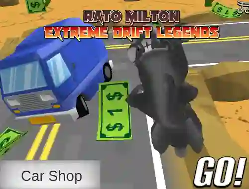 Игра Rato Milton Extreme Drift Legends онлајн
