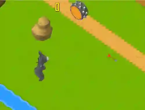 Игра Ratomilton Crosses The Road онлајн