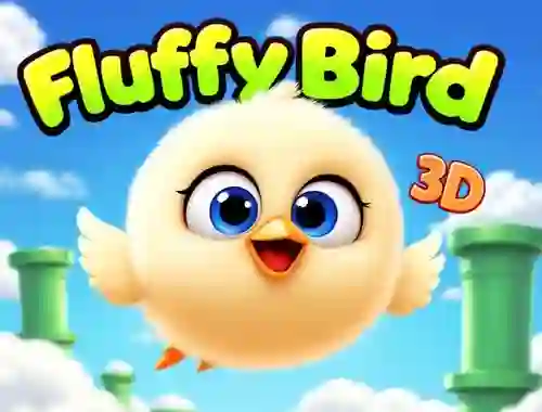 Игра Fluffy Bird 3D онлајн