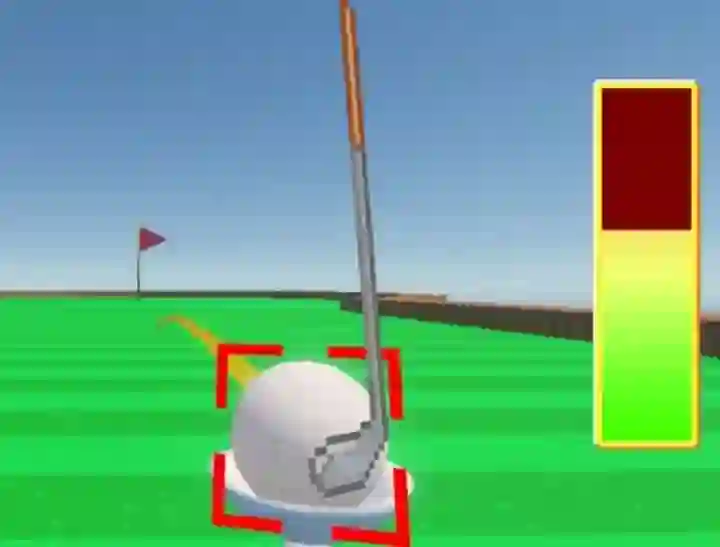 Игра Super Mega Power Golf 3D онлајн