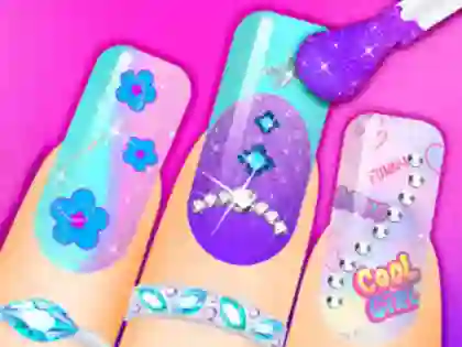 Игра Coloring Book: Nail Art онлајн