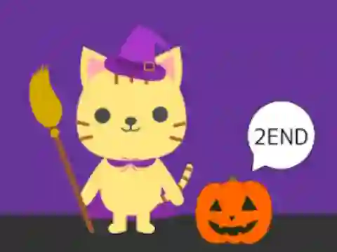 Игра Cat and Halloween Escape онлајн