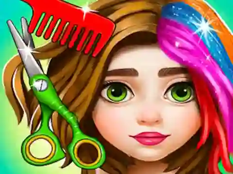 Игра Hair Salon & Dress Up Girl онлајн