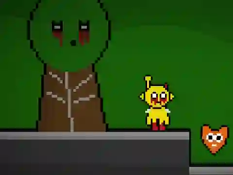 Игра Sprunki Horror Version Dark онлајн
