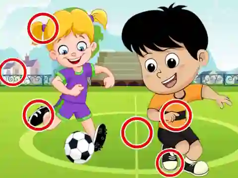 Игра Soccer Differences онлајн