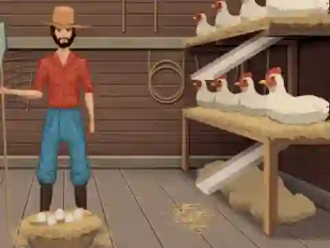 Игра Egg catcher онлајн