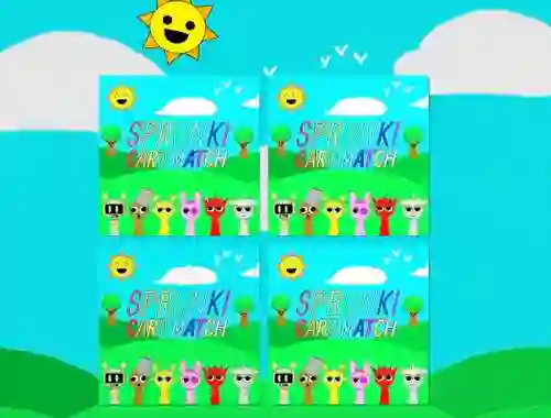 Игра Sprunki Memory Card Match онлајн