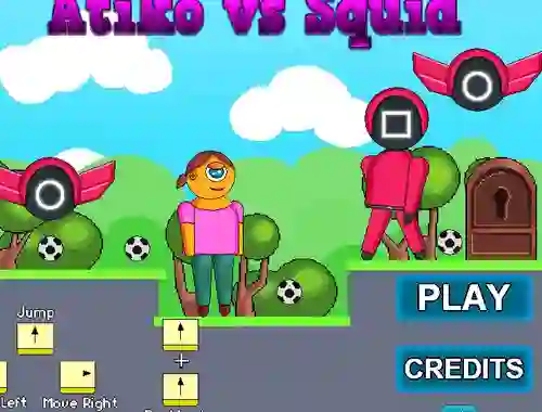Игра Atiko Vs Squid онлајн
