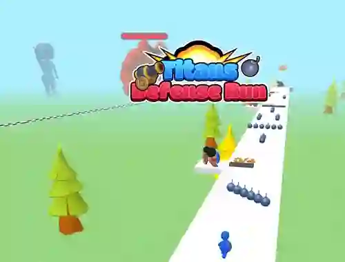 Игра Titans Defense Run онлајн