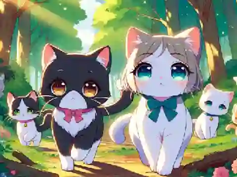 Игра Adventure of Kittens онлајн