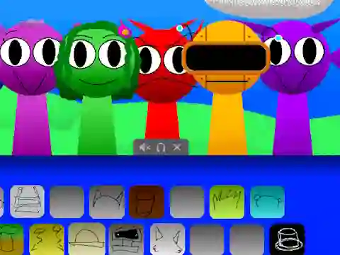 Игра Sprunka Animated онлајн