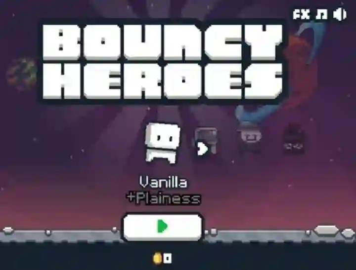 Игра Bouncy Heroes онлајн