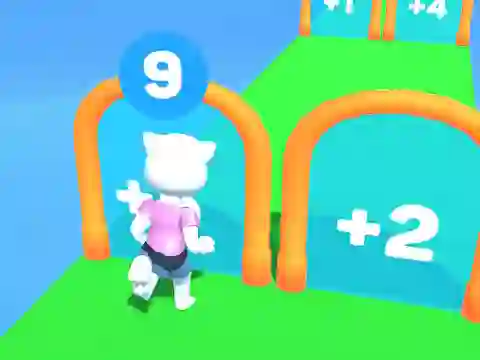 Игра Cat Angela Running онлајн