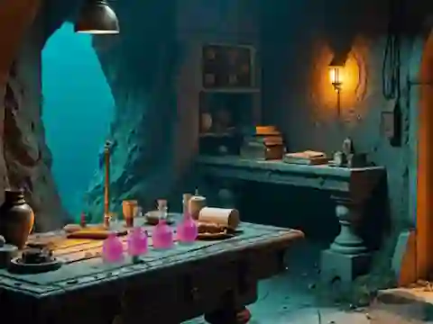 Игра Underwater Sorceress Escape онлајн
